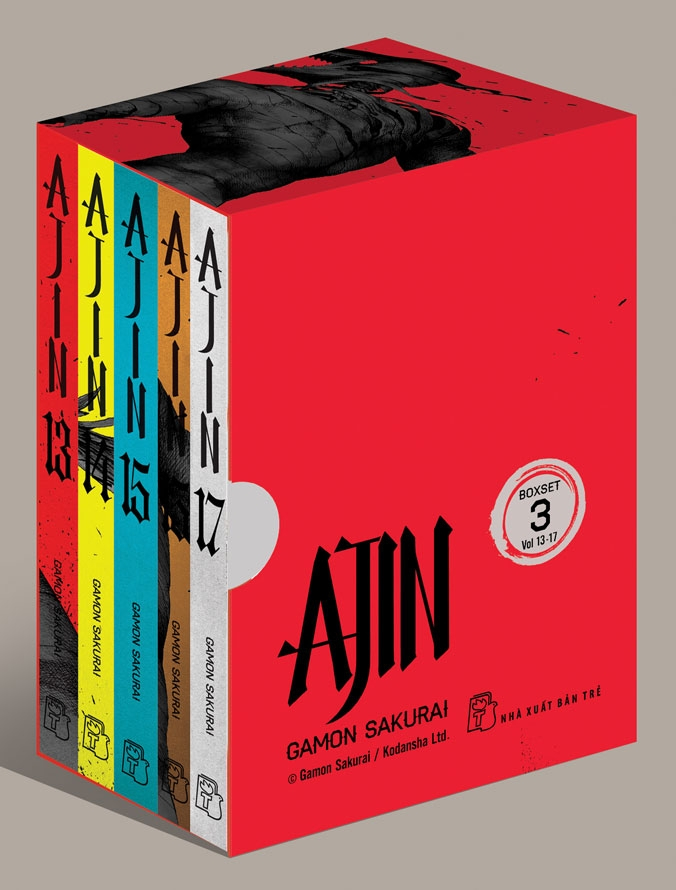 Ajin - BoxSet Số 3 - Tặng Kèm Bookmark 3D