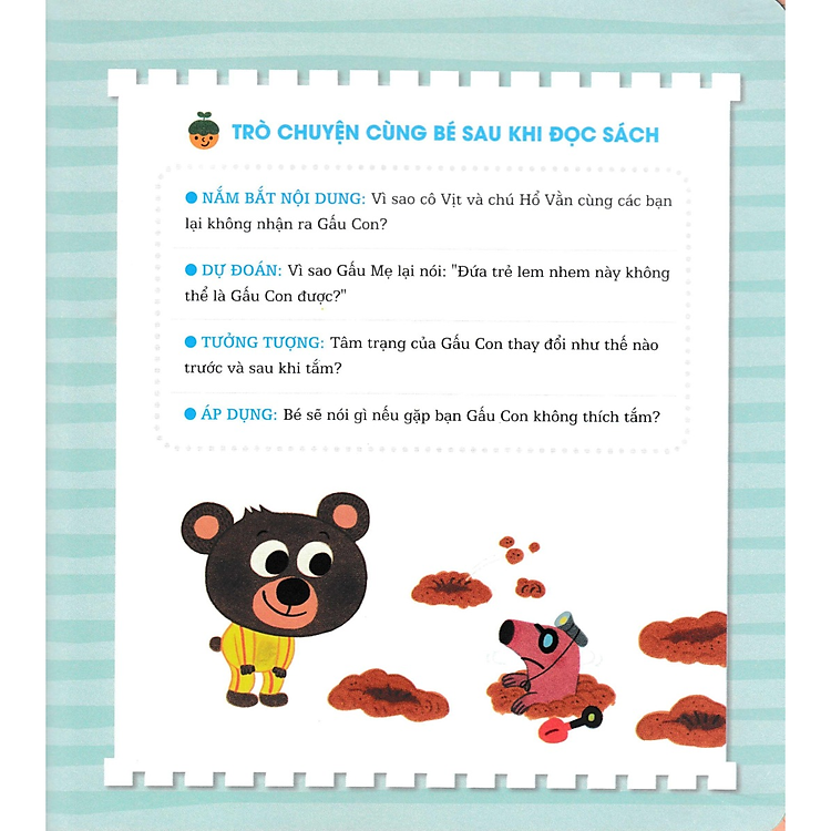 Sách Gấu Con Tinh Nghịch - Khả Năng Kiềm Chế Cảm Xúc - Bao Giờ Mới Được Hái?