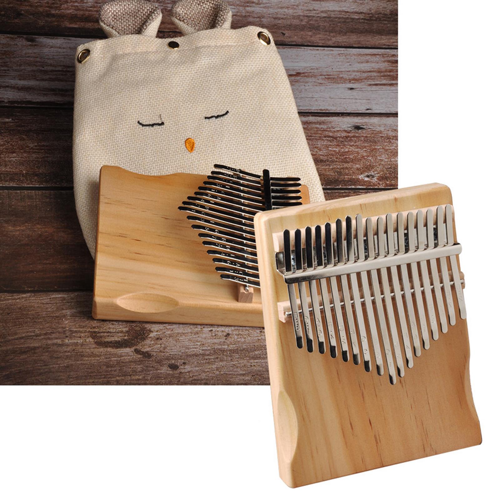 Kalimba Thumb Piano 17 Keys Musical Instruments,Finger Piano Gifts Wood