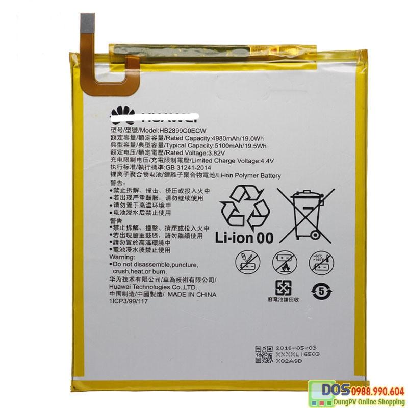 Pin dành cho máy tính bảng huawei mediapad m3 8.4 inch dung lượng 5100 mah