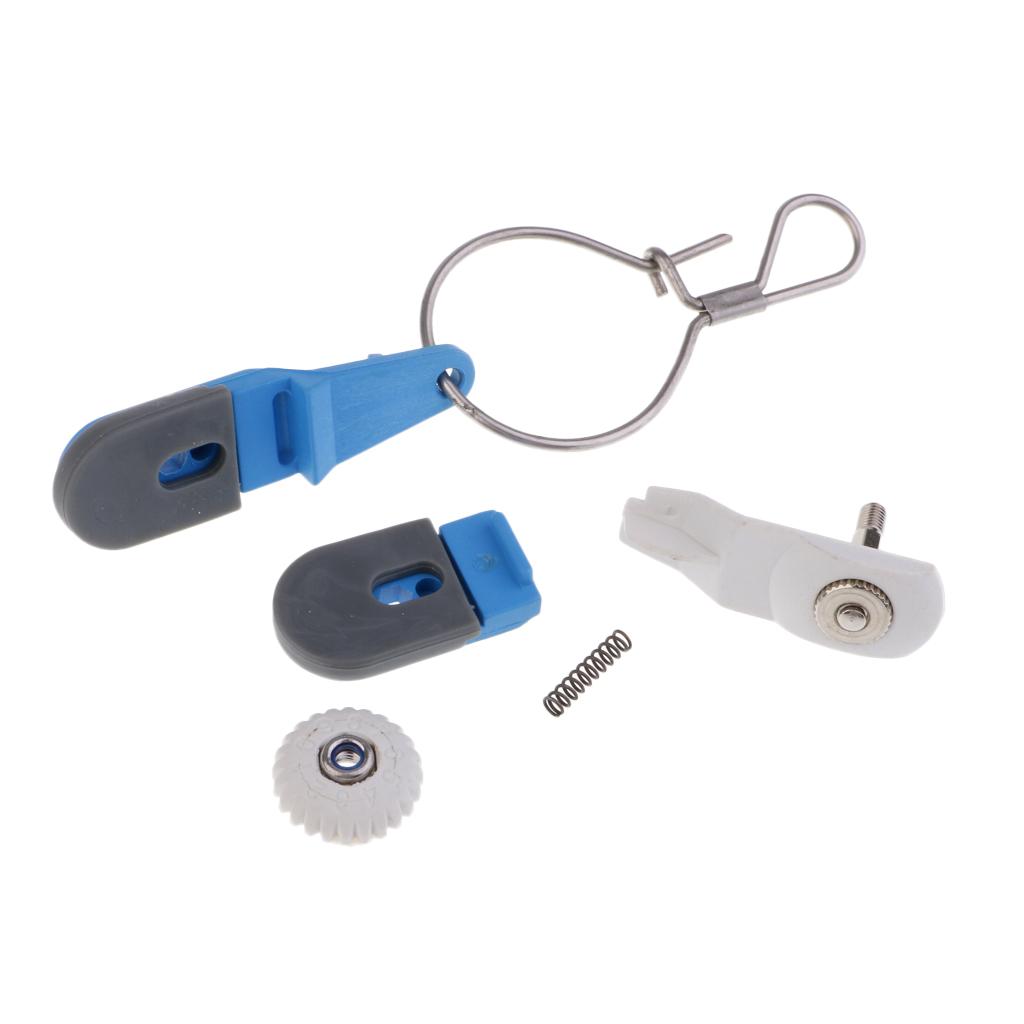 Heavy Duty Adjustable Tension Downrigger Outrigger Release Clips with Snap