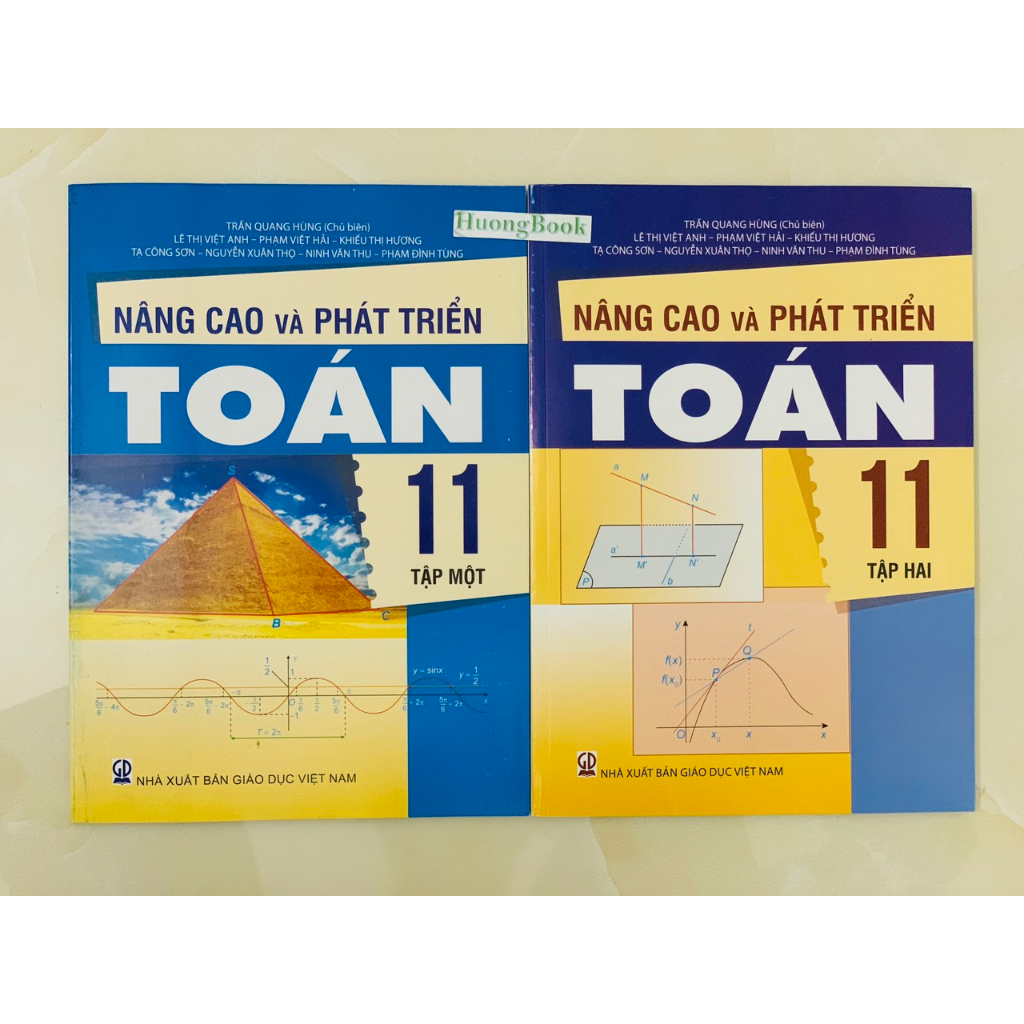 Sách - Combo nâng cao và phát triển toán 11 - tập 1 + 2