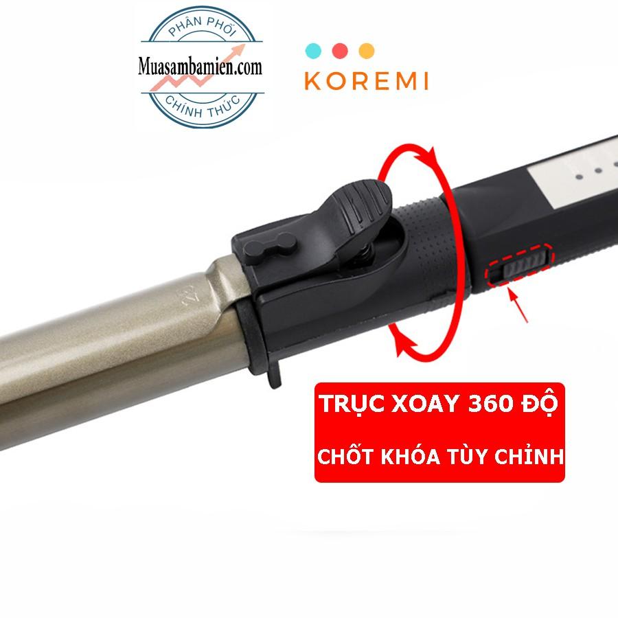 Máy uốn lọn xoăn chuyên nghiệp xoay trục 360 độ chuẩn salon tóc Bảo Hành 12 tháng NA1886