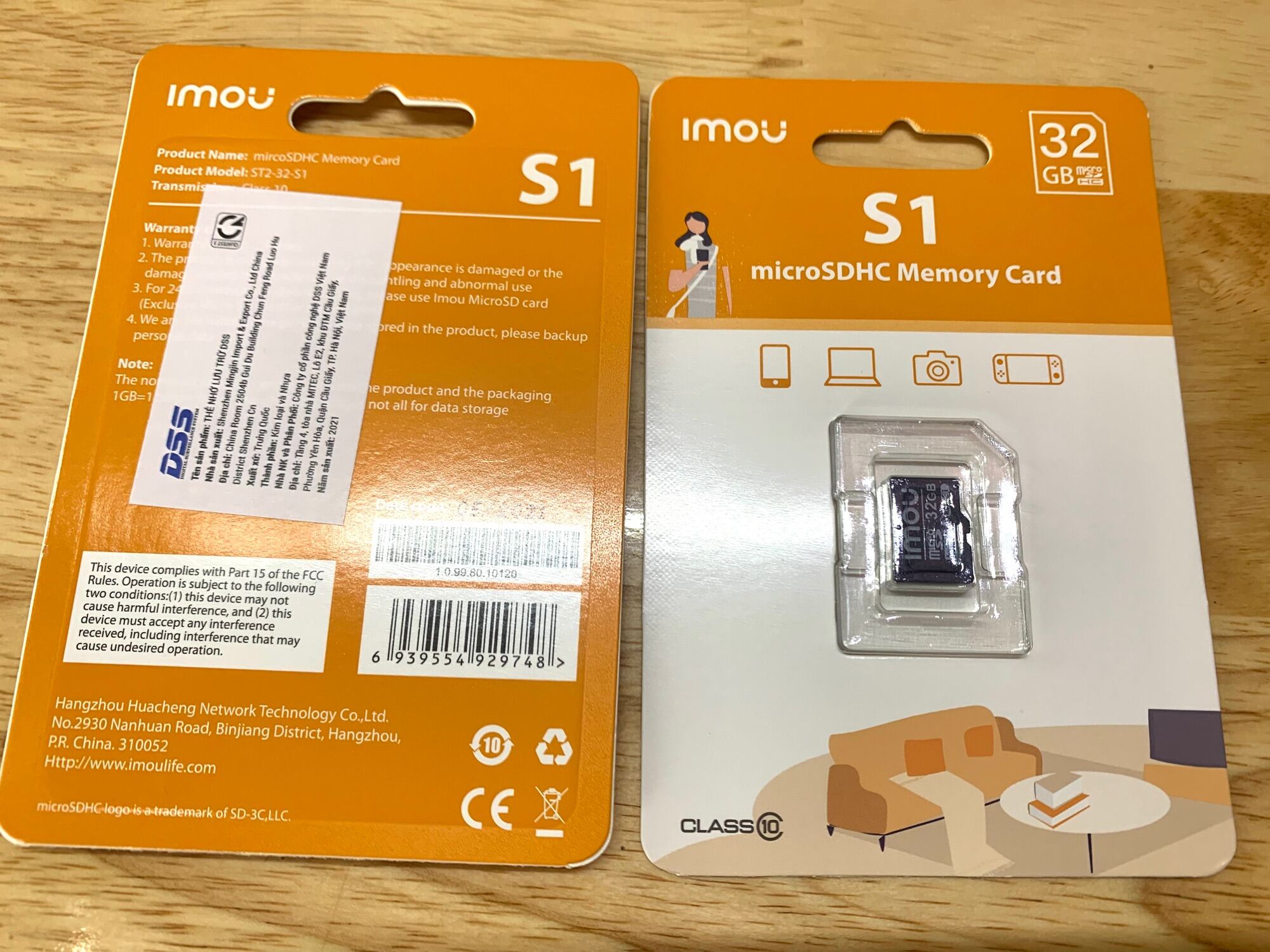 Thẻ Nhớ Mirco SD Imou 32Gb Class 10 Chuyên Ghi Hình Cho Camera, Máy Ảnh và Điện Thoại - Hàng Chính Hãng