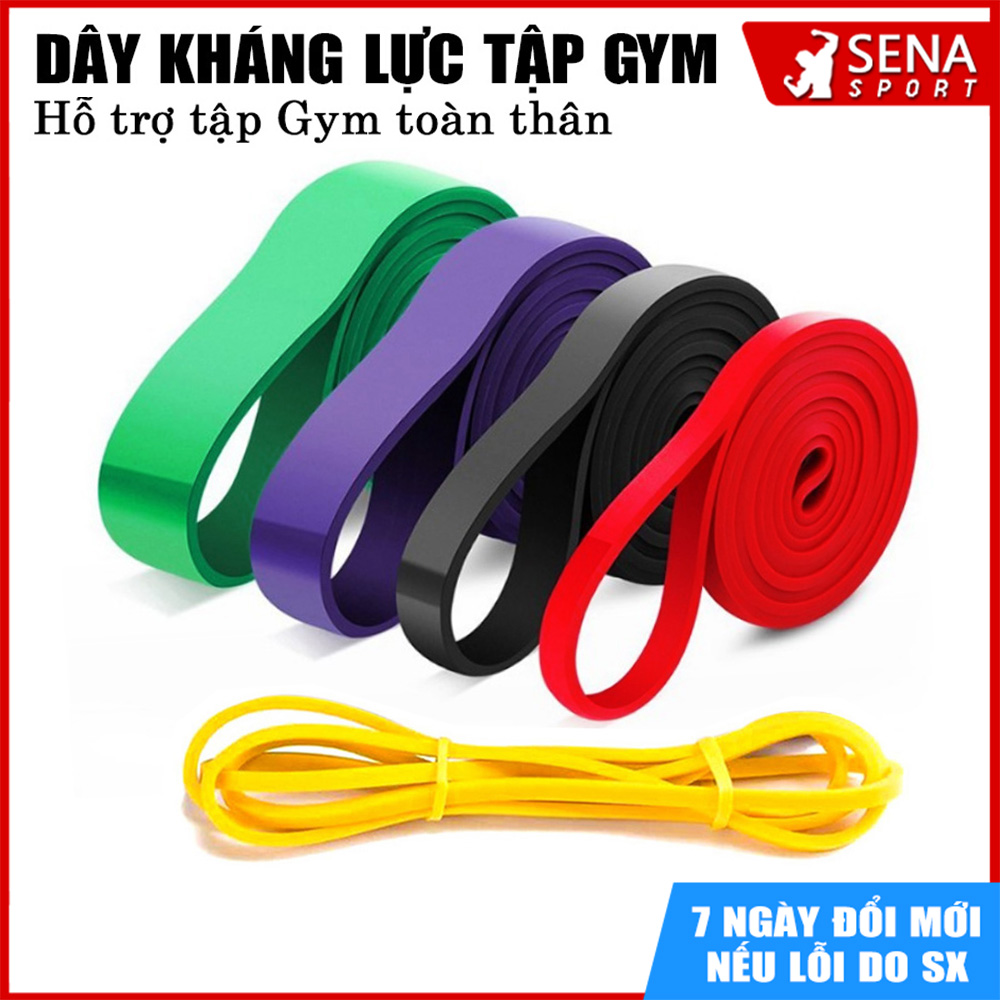 Dây kháng lực PowerBand Đa Năng hỗ trợ tập Gym, lên xà - Resistance Loop Bands