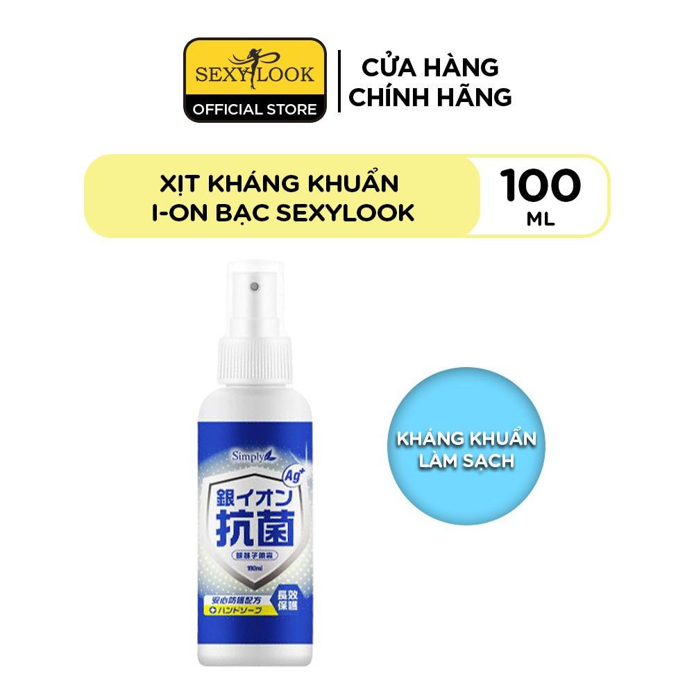 Xịt Kháng Khuẩn I-on Bạc SEXYLOOK 100ML