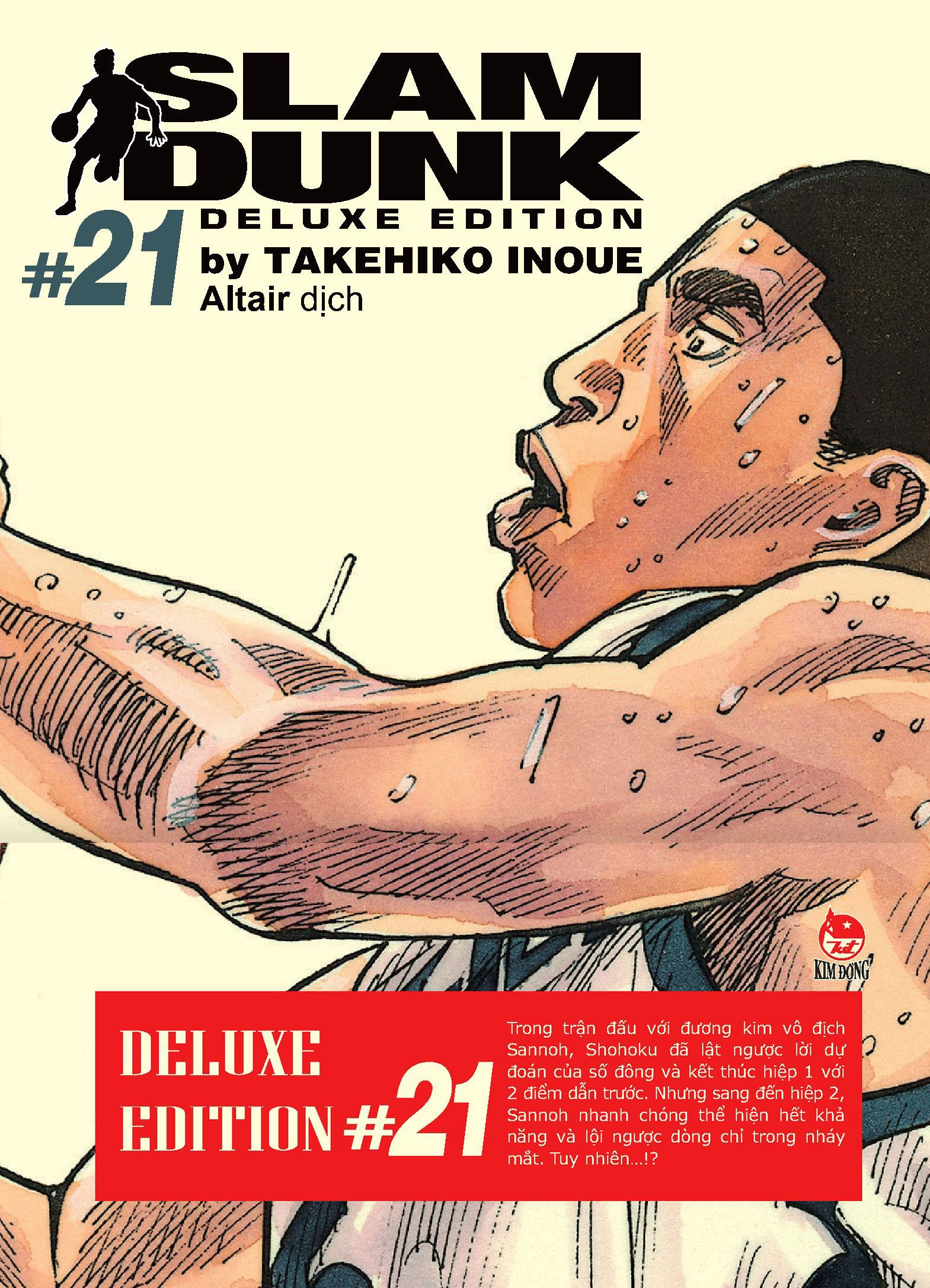 Slam Dunk - Deluxe Edition - Tập 21 - Tặng Kèm Obi + Bìa Áo Limited Ngẫu Nhiên