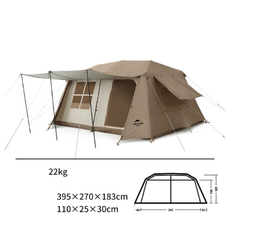 Lều Village 13 cho 5-8 người Glamping CNH22ZP004