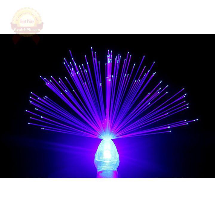 Đèn LED hình con công phát sáng sợi quang siêu đẹp F756SP1