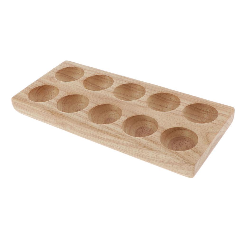 Natural Wood Display Rack 10x Display Rack Bottles