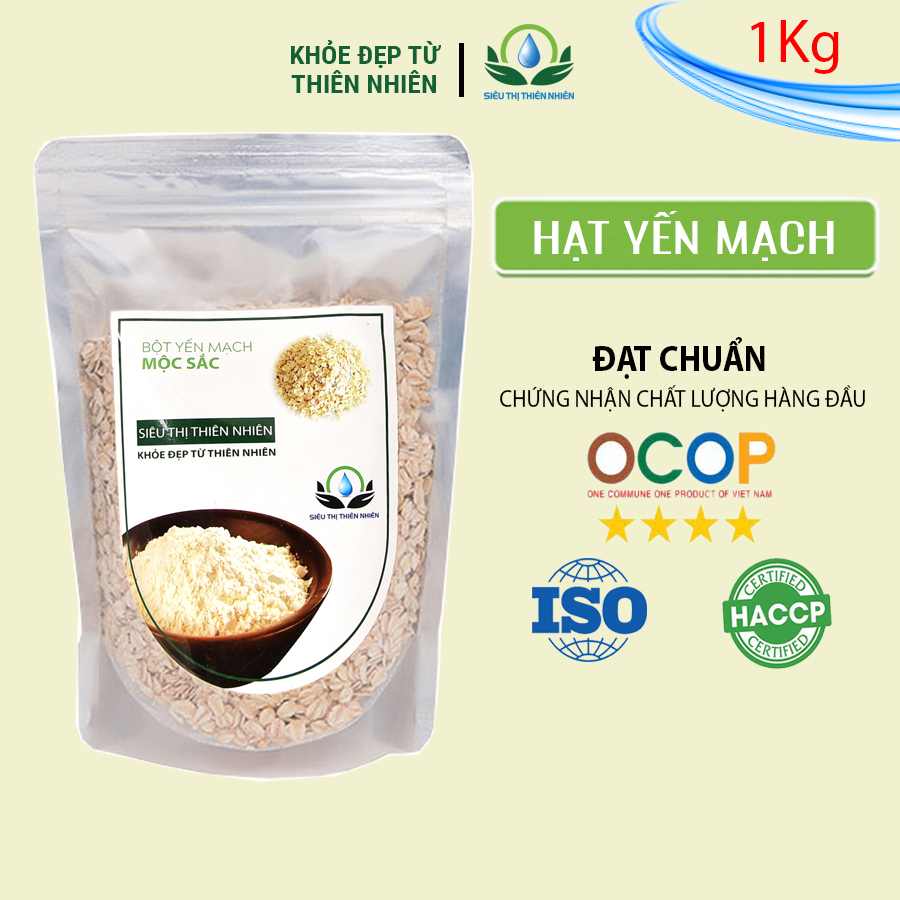 Yến Mạch Nguyên Chất Mộc Sắc 1Kg
