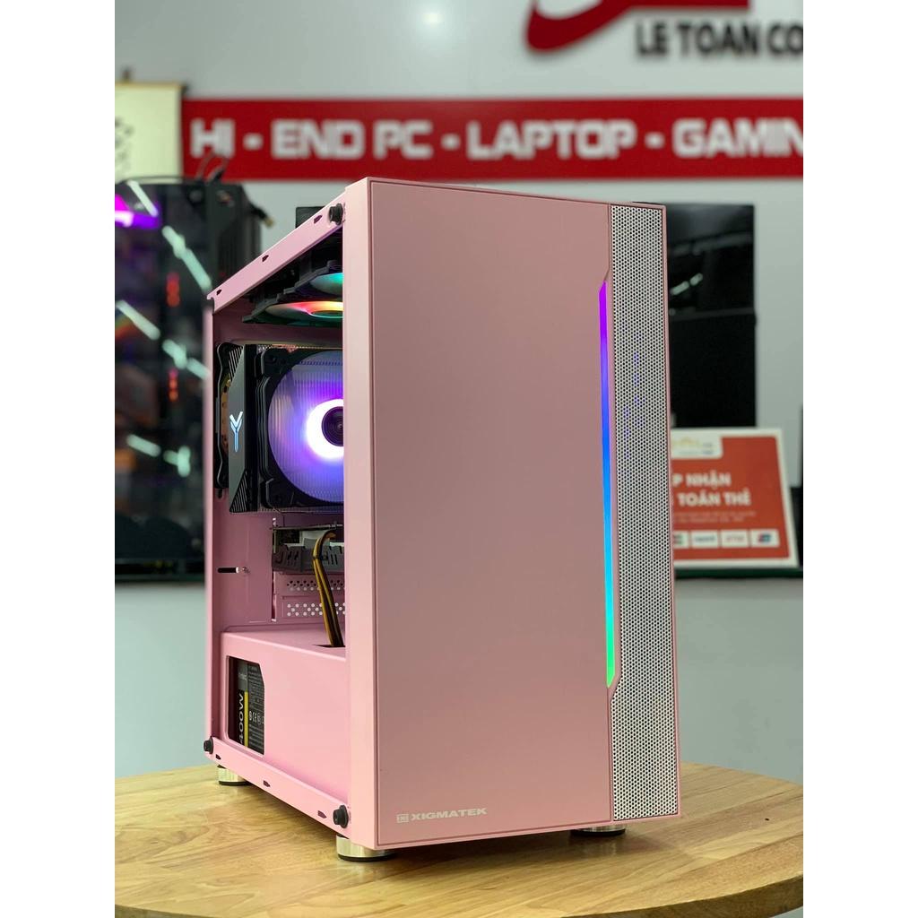 Thùng PC Gaming Queen (H310/i3-9100F/8GB/GTX1050Ti/160GB/250GB/400W) - Hàng Chính Hãng