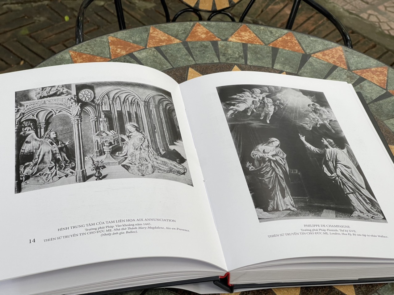 (Bìa cứng in màu) CÁC TÁC PHẨM MỸ THUẬT VỀ ĐỨC MẸ MARIA – Henri Ghéon - Truongphuongbooks