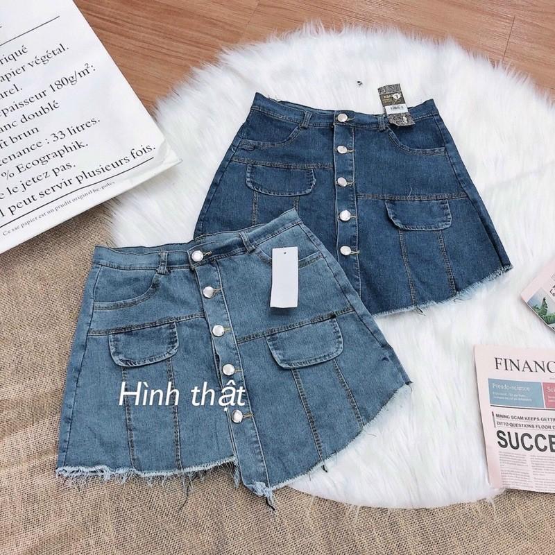 quần jeans giả váy jeans lẹch tà-s5uzc5