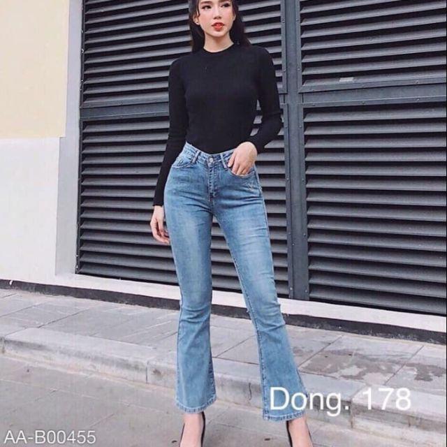 Quần jean dài ống bass hàng Cao Cấp