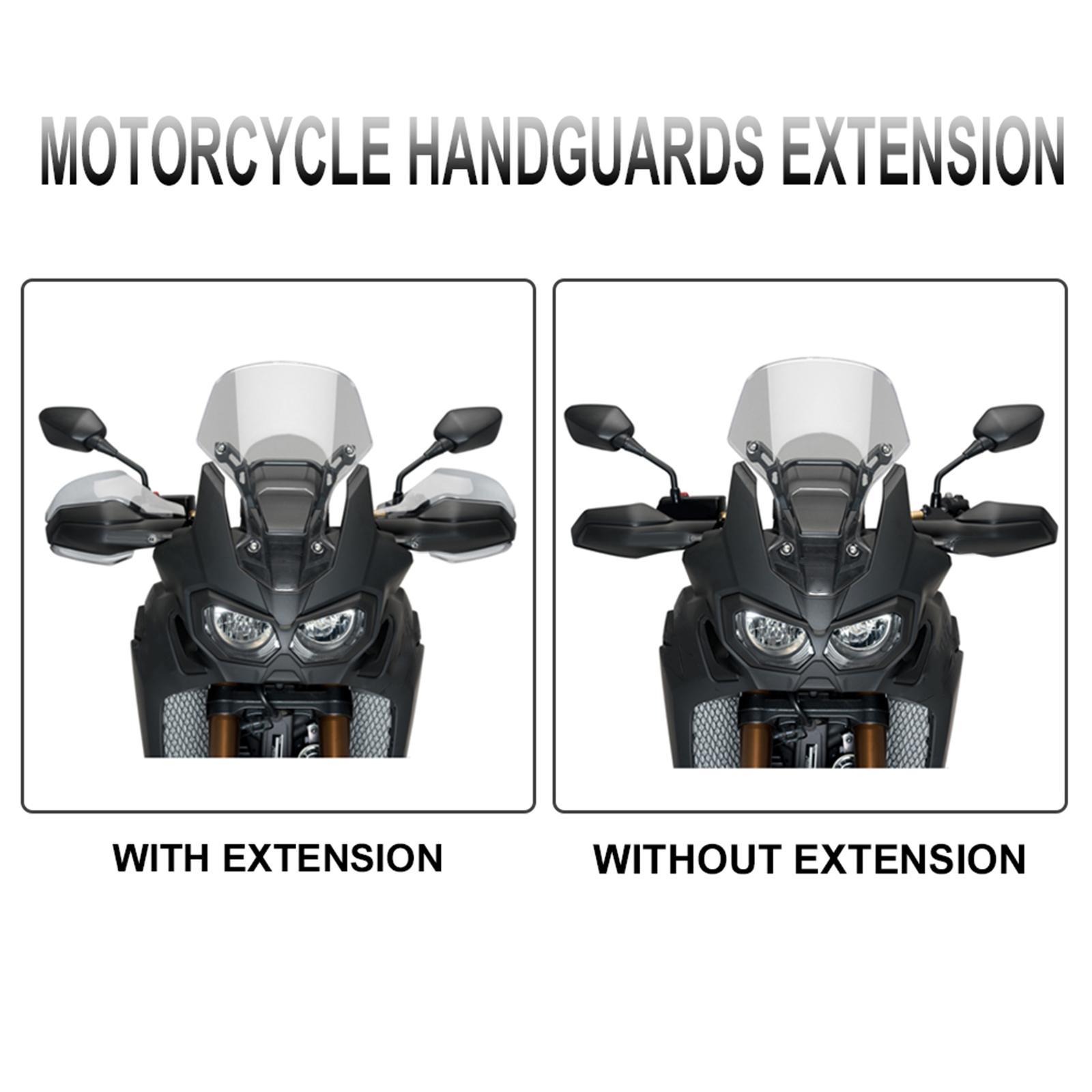 1 Pair Motorcycle Handguards Protector Windscreen for Honda X-Adv 750 17-20