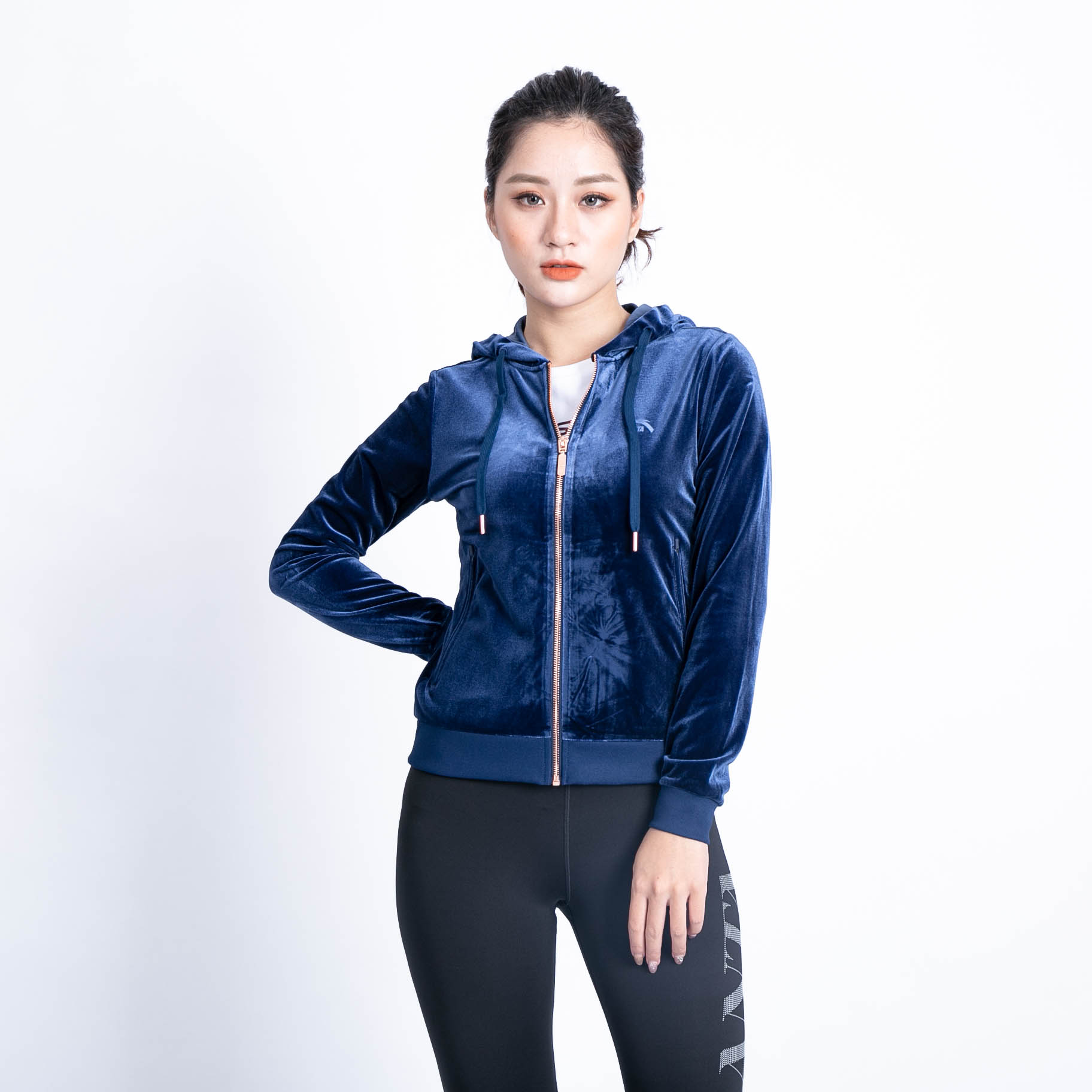 Áo khoác nữ Anta 86938716-1 - Denim