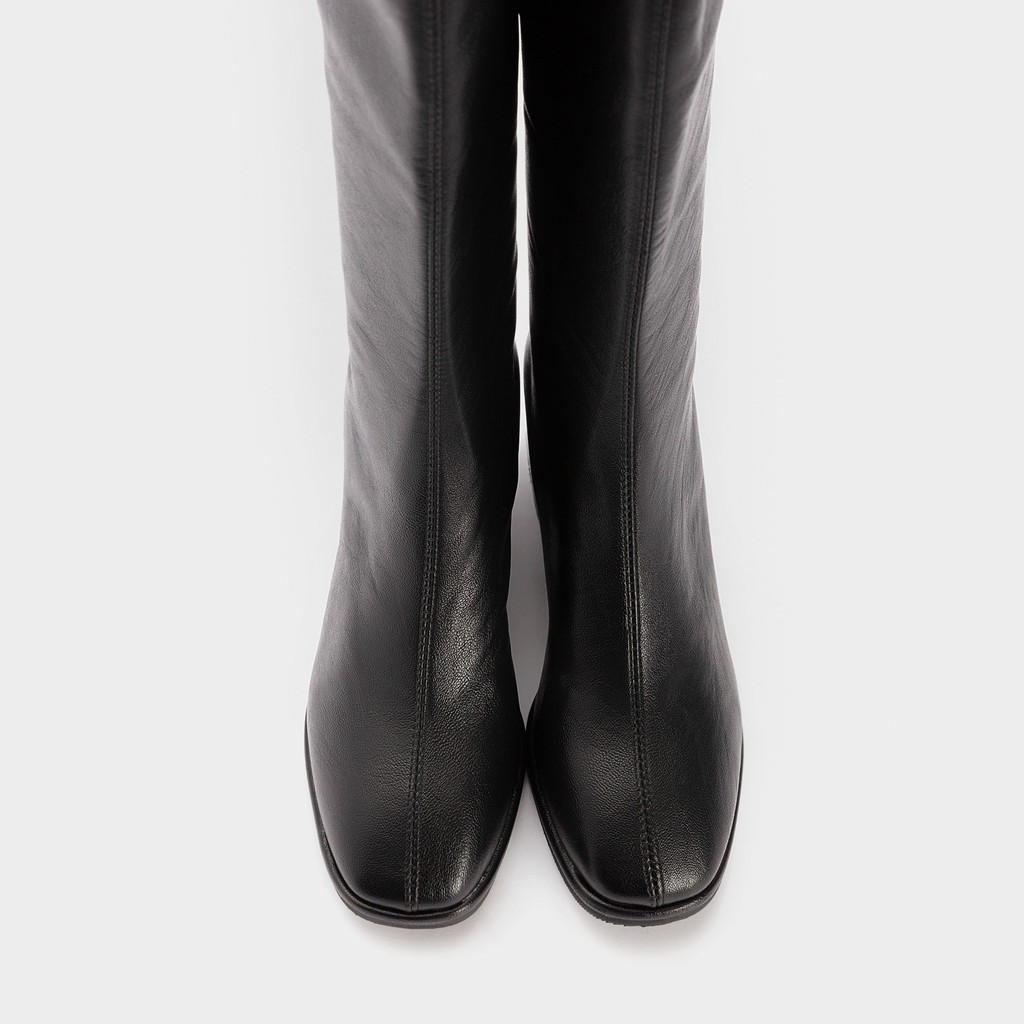 Giầy Bốt Nữ Boot Đùi Khoá Gài 5Phân HAPAS - BOT538