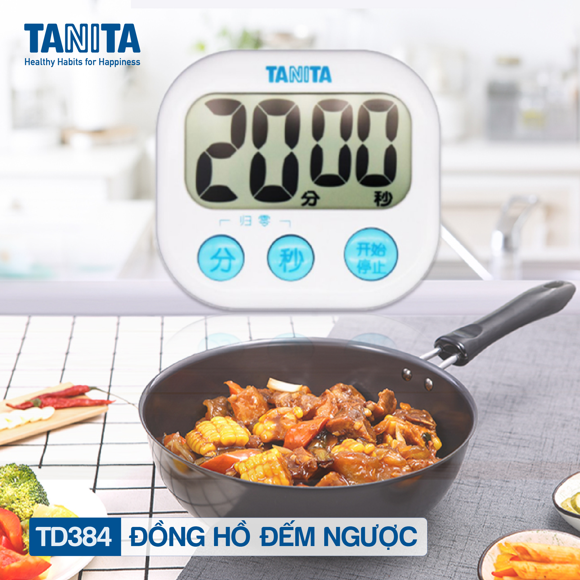 Đồng hồ đếm ngược Tanita TD384,Đồng hồ mini đếm ngược bấm giờ,Đồng hồ mini bấm giờ,Đồng hồ hẹn giờ,Đồng hồ bếp,Đồng hồ đếm ngược thời gian,đồng hồ bấm giờ đếm ngược,Đồng hồ điện tử đếm giờ,Đồng hồ điện tử đếm ngược,Đồng hồ nhật bản