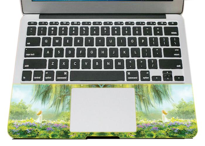 Miếng Dán Skin Trang Trí Mặt Ngoài + Lót Tay Laptop Nghệ Thuật LTNT -1083