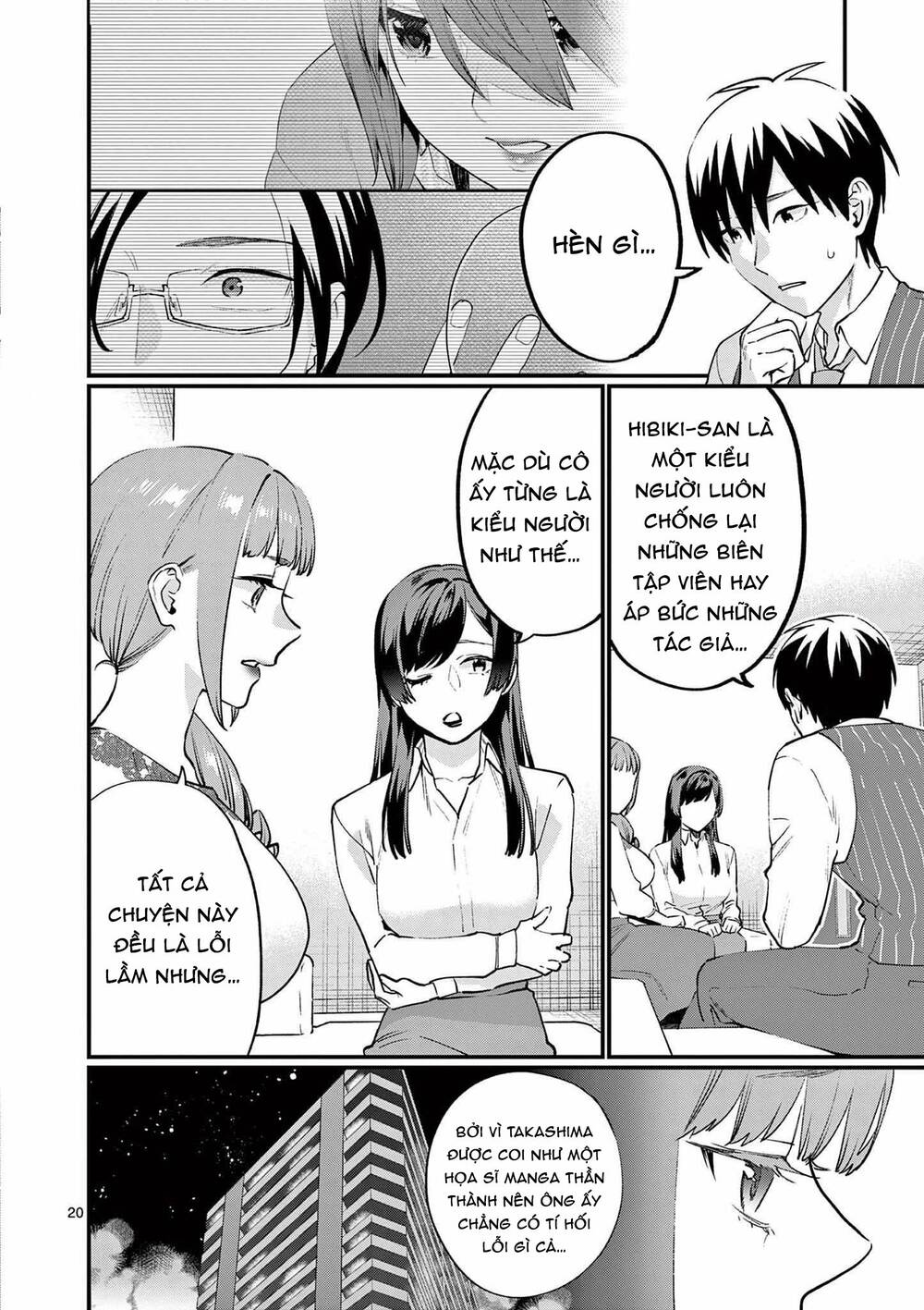 người cha chủ tịch đột nhiên mất tích, tôi phải gánh vác dự án hàng tỷ với ba nữ nhân viên chapter 10 21