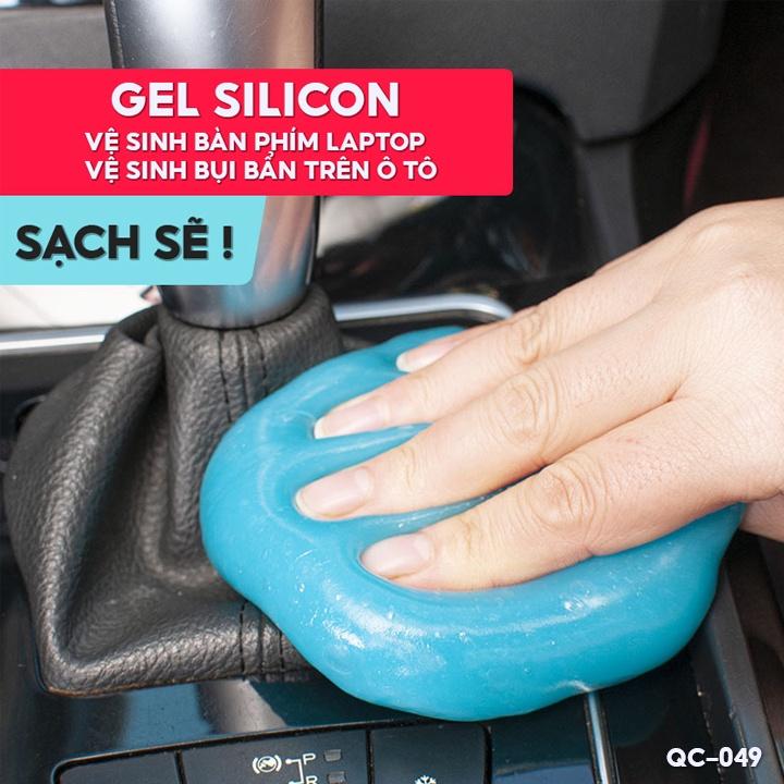 Gel Vệ Sinh Bàn Phím Vệ Sinh Lọc Gió Xe Ô Tô Slime Làm Sạch Mọi Góc Nhỏ Trên Xe Hơi Không Bám Bẩn Lên Tay QC-049 QC-049