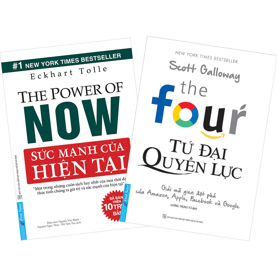 Combo 2 Cuốn : Tứ Đại Quyền Lực, Sức Mạnh Của Hiện Tại