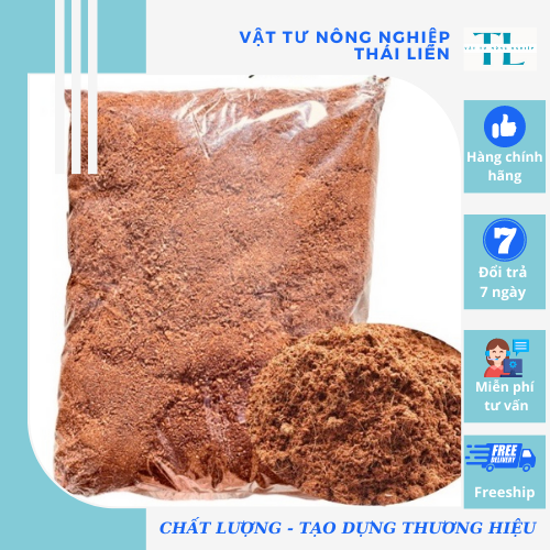 2 Kg Mụn Xơ Dừa Trồng Rau, Hoa Kiểng giá thể trồng cây - Ươm hạt giống, rau mầm