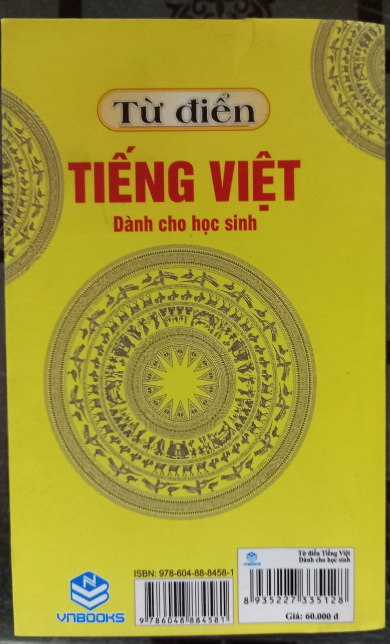 Sách - Từ Điển Tiếng Việt dành cho học sinh (trống đồng vàng mini) - ndbooks