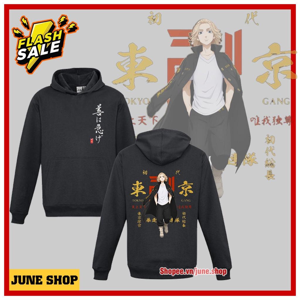 Áo Hoodie Tokyo Revengers, Áo Khoác Anime in hình Mikey cực đẹp, giá rẻ