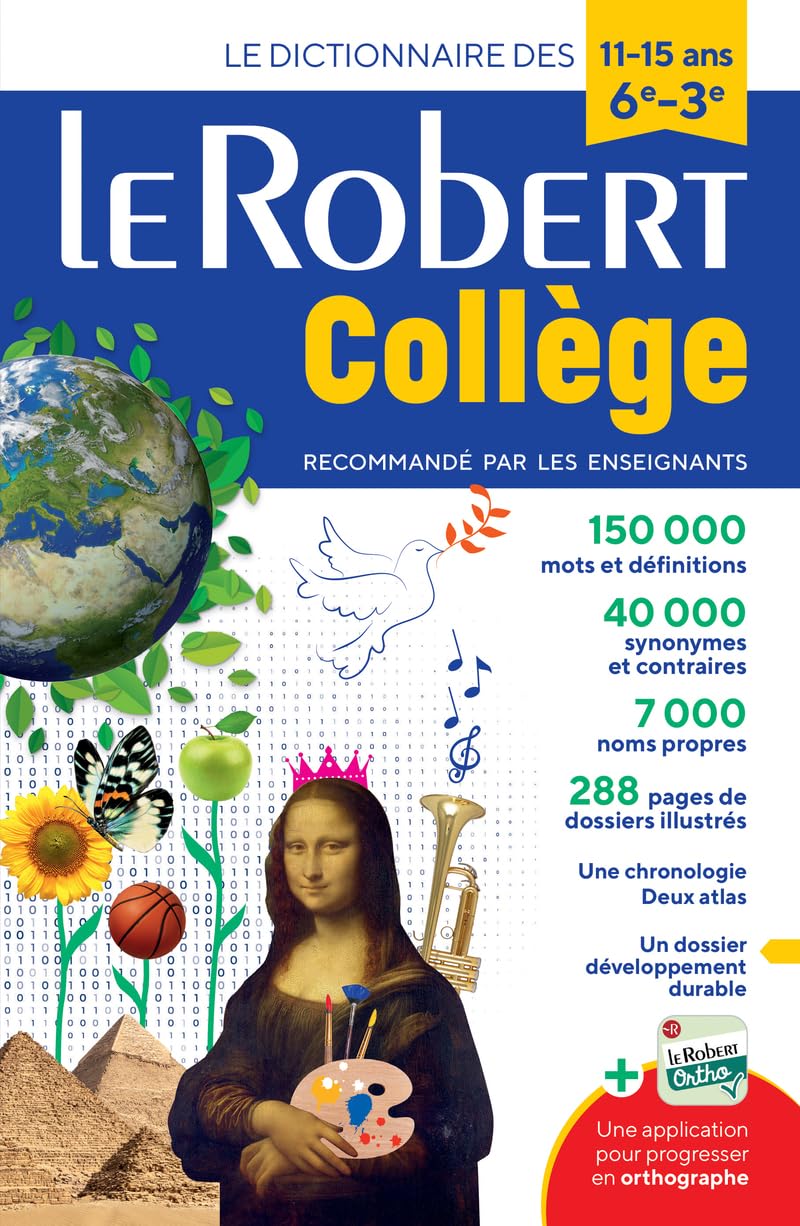 Từ điển tiếng Pháp LE ROBERT COLLEGE + CARTE NUMERIQUE