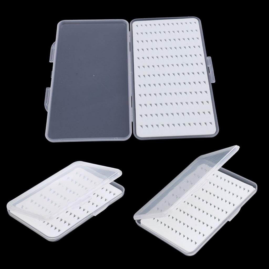 Pocket Waterproof Slit Foam Fly Fishing Box Ultra Slim Flies Storage Case S