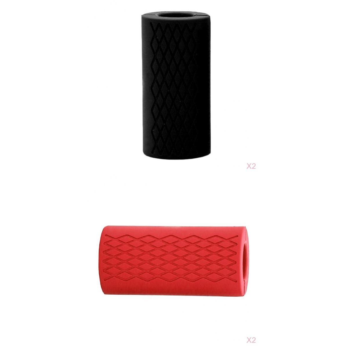 4Pcs   Bar Thick Barbell Dumbbell Grips For Weightlifting Training Triceps