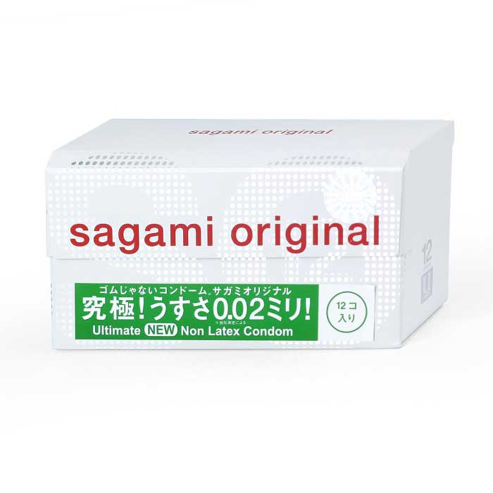 Bao Cao Su Sagami Original 0.02 - Hộp 12 Gói