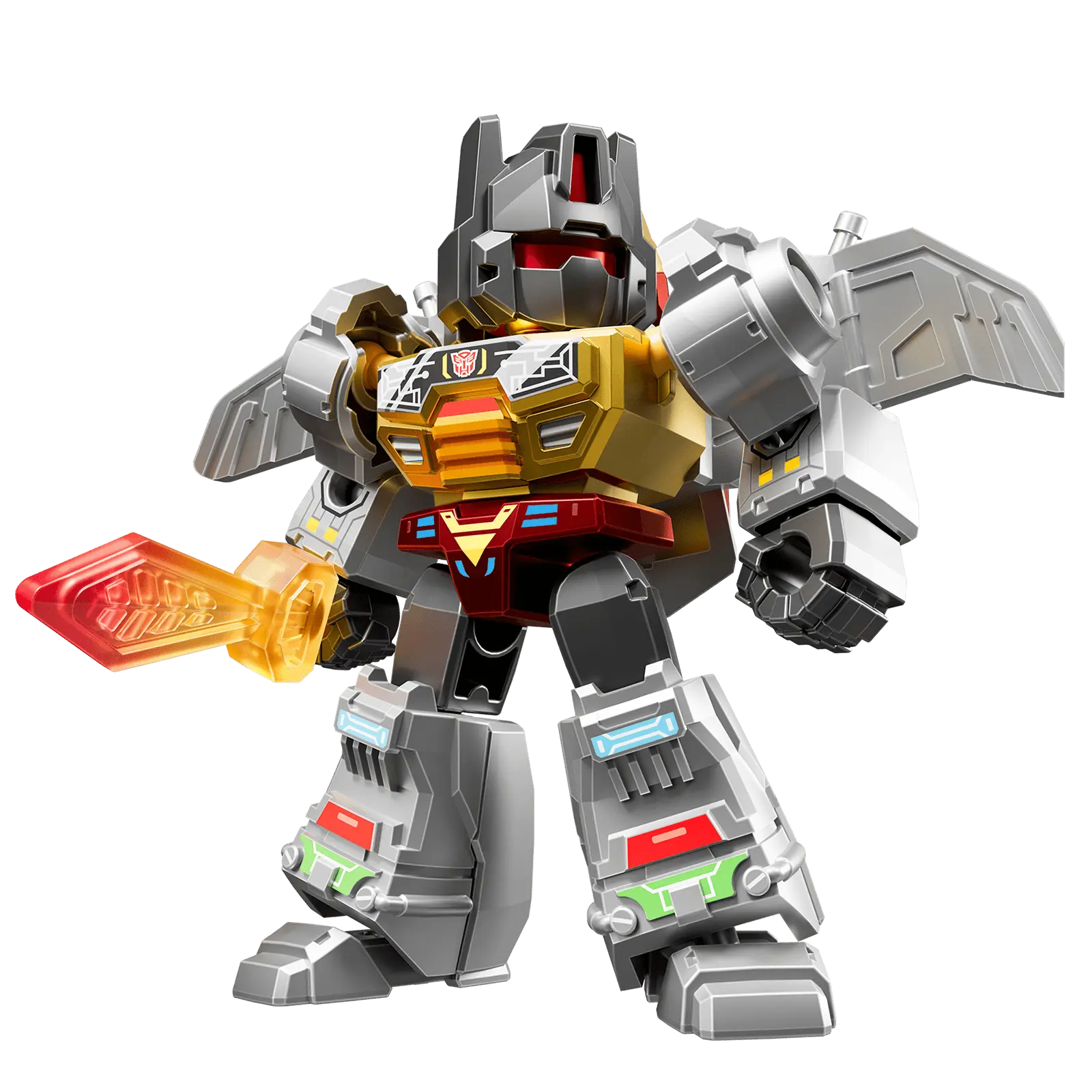 Đồ Chơi Mô Hình Hộp Mù Transformers - Defender Version 03 - Heavy Metal War - Blokees ET32 (Sản Phẩm Bên Trong Là Ngẫu Nhiên)