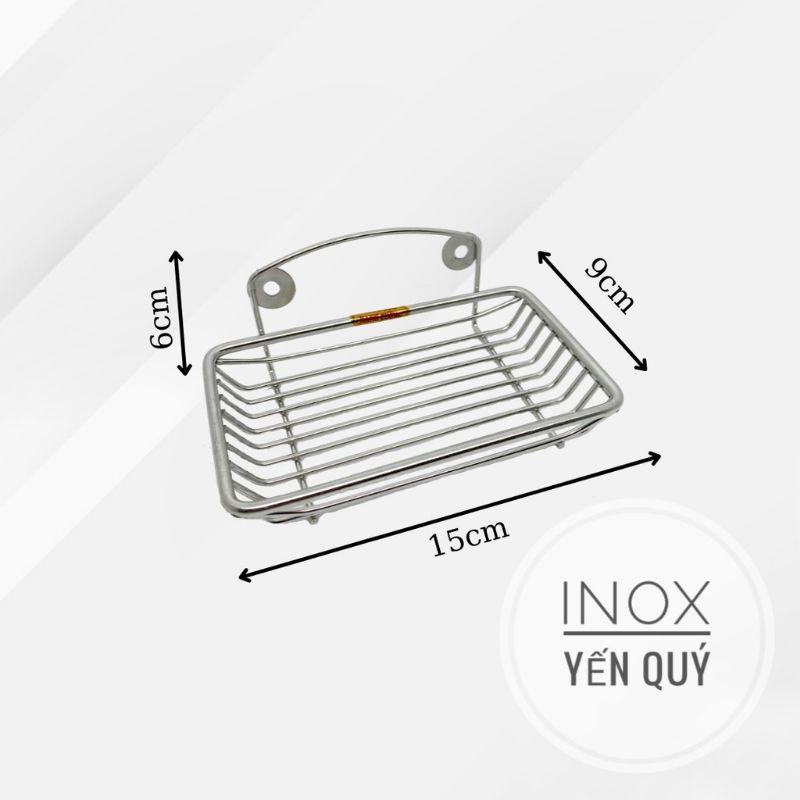 Inox304 Kệ xà phòng inox 1 tầng cao cấp inox chống gỉ