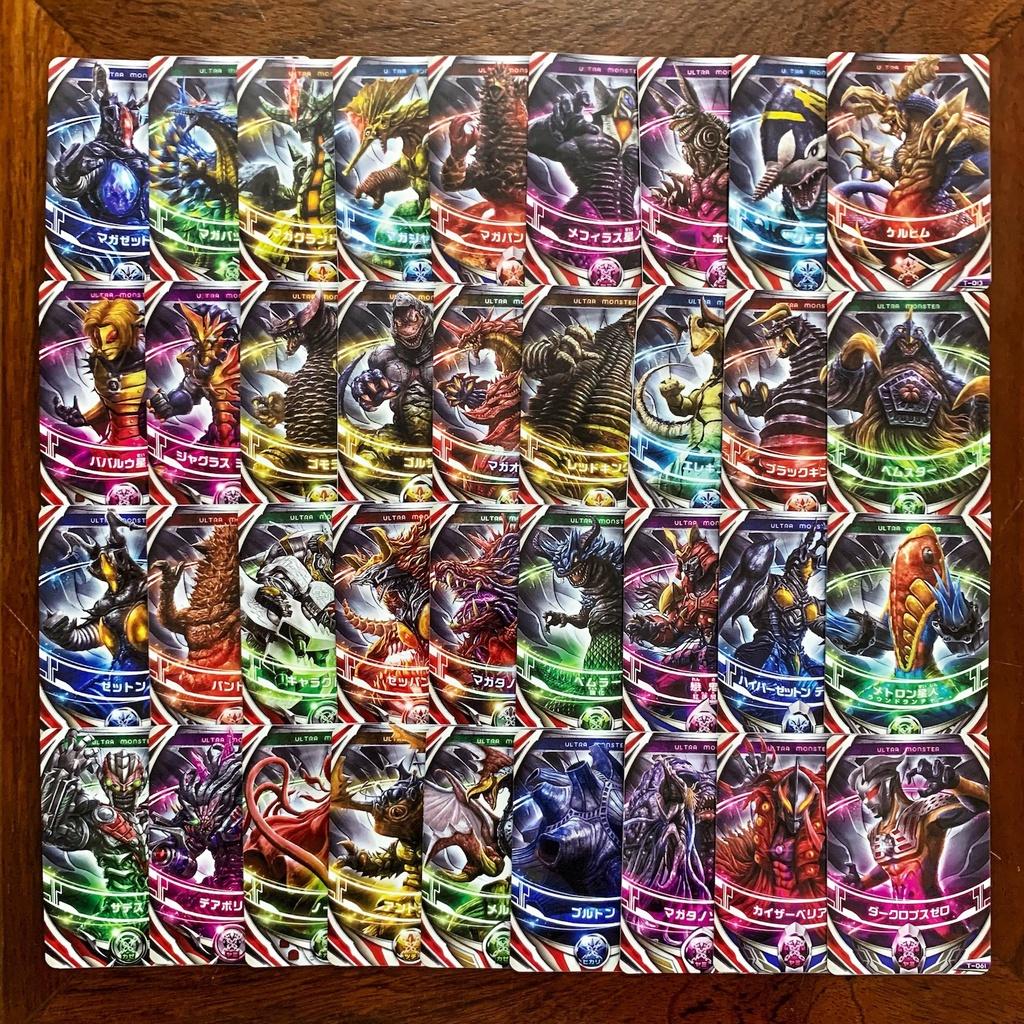 Trọn bộ 36 Thẻ bài Ultraman Card Orb: Fusion - Ultra Monster