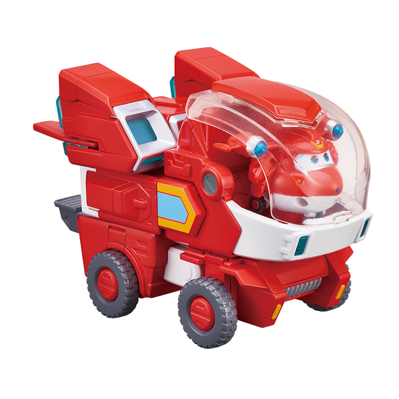 Đồ Chơi Mô Hình SUPERWINGS Robot Biến Hình Mới Kết Hợp Siêu Xe Cứu Hộ Jett Tia Chớp Nân YW750321