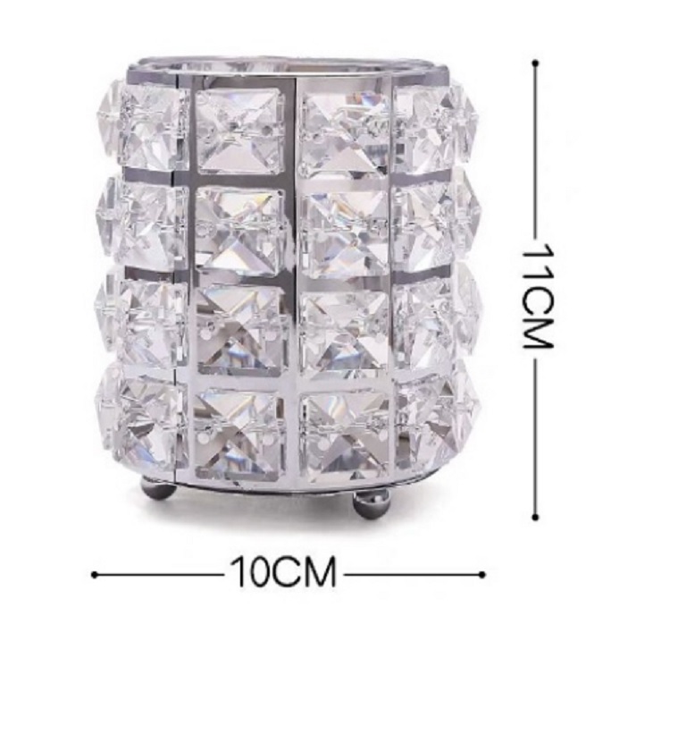 Cốc đựng cọ kim cương sang chảnh