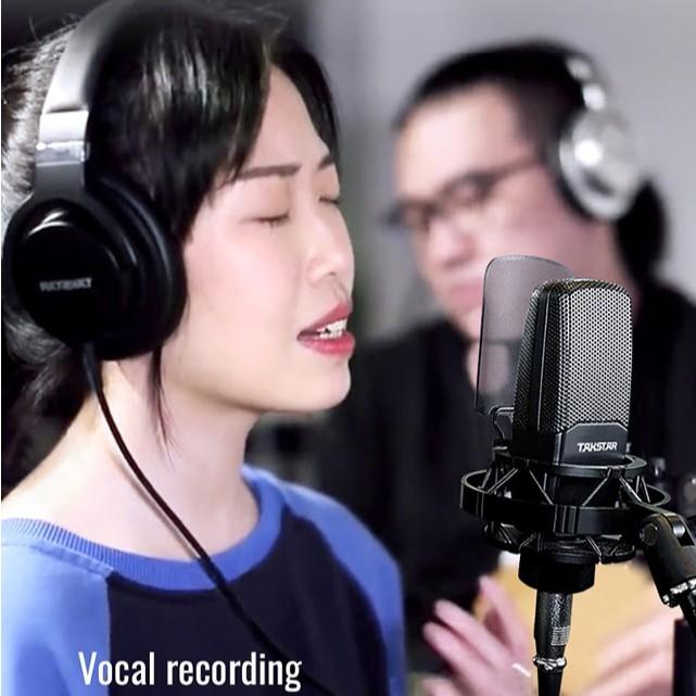 Micro TAKSTAR TAK35 Thu Âm Livestream Hát Karaoke Cao Cấp chuyên nghiệp -  HÀNG CHÍNH HÃNG