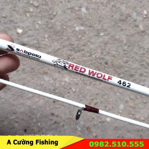 Cần câu lure red wolf 462  docaucagiangnam