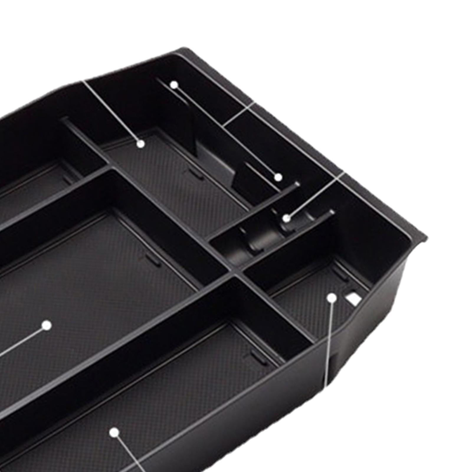 Center Console Organizer Secondary Insert Tray Replacement Armrest Storage Box for   Made of high quality PP material