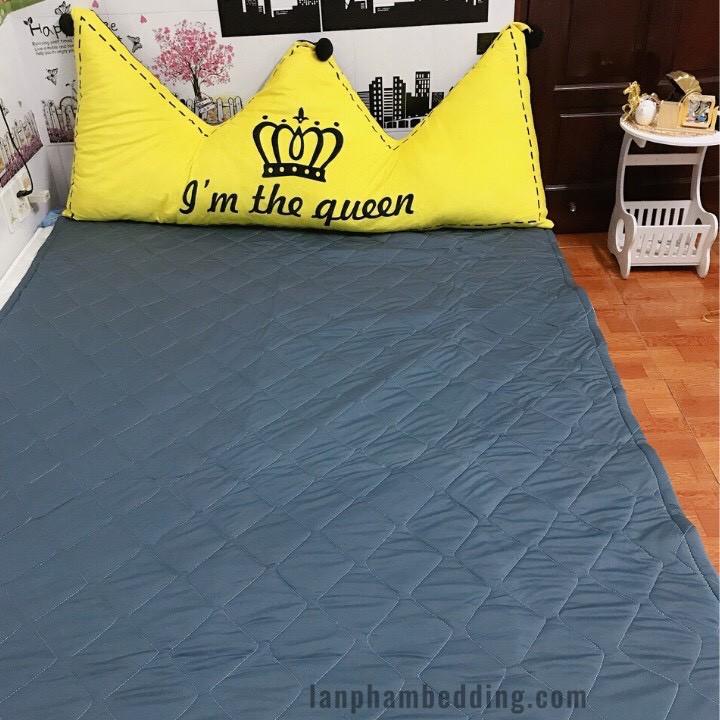 Bảo Vệ Nệm Chống Thấm Nước Tuyệt Đối Cao Cấp - Màu Xám Lan Bedding