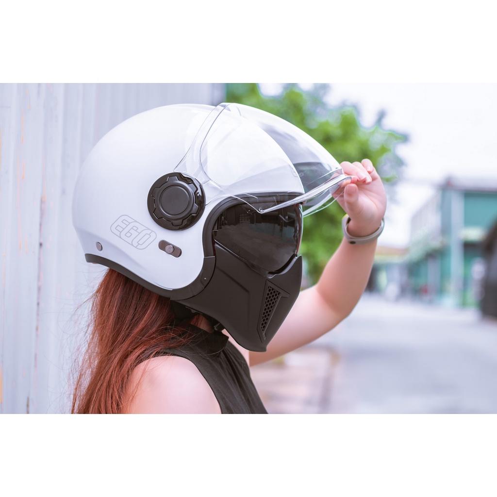 KÍNH CHẮN MŨ 3/4 EGO E-5 - GARA20