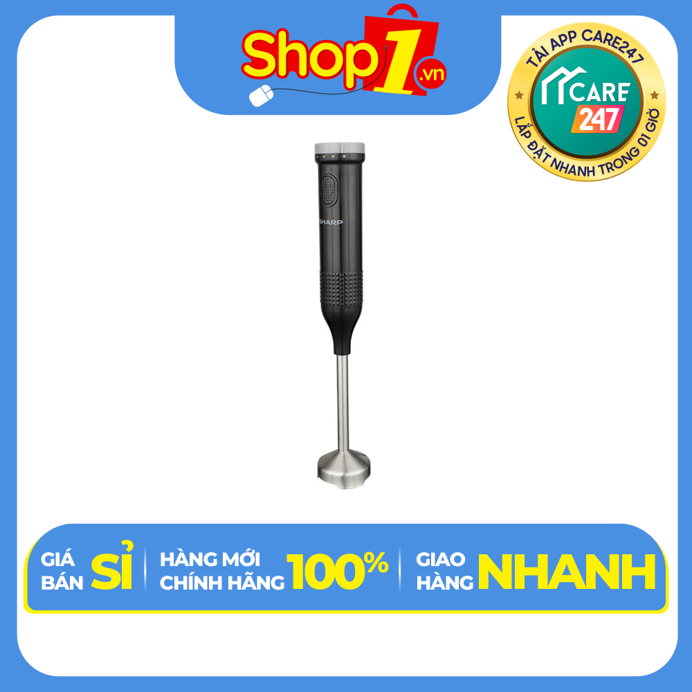 Máy Xay Cầm Tay Sharp EM-H074SV-BK – Hàng Chính Hãng