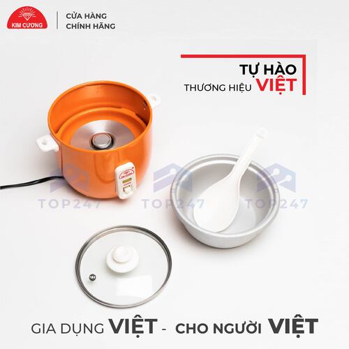 Nồi Cơm Điện Kim Cương 0.3 Lít - Mini, Nắp Rời