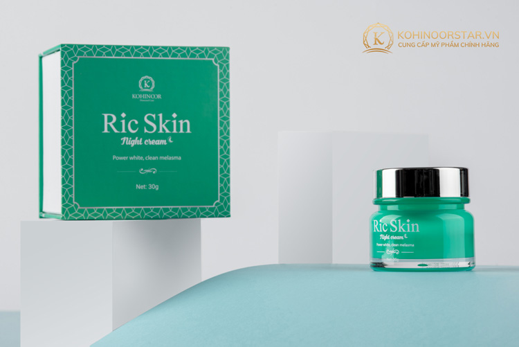 Kem Nám Đêm Ric Skin Kohinoor 30Gr, Giải Pháp Tối Ưu Cho Làn Da Sạm Nám