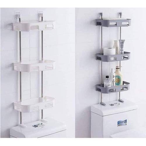 Kệ 3 tầng trên bồn cầu tiện dụng