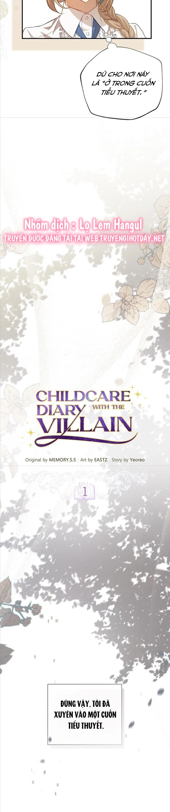 nhật ký chăm sóc đứa trẻ của nhân vật phản diện chapter 1 6