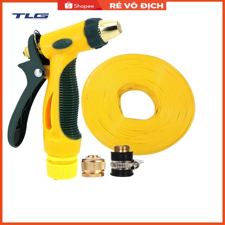 Bộ dây vòi xịt nước rửa xe, tưới cây tăng áp 3 lần,loại 3-5M  206317